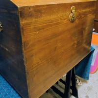 Baule antico fine 800-inizio 900'