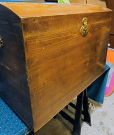 Baule antico fine 800-inizio 900'