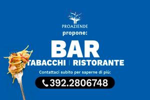 Bar ristorante tabacchi sala slot Rif. PR670
