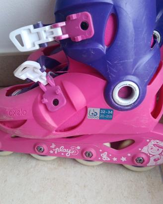 Rollerblade Decathlon 6-12 anni taglia 32/34