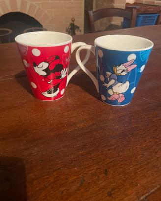 Coppia tazze Paperina e Minnie Disney