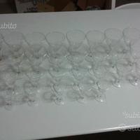 Servizi set di Bicchieri, caraffe, vetro trasparen