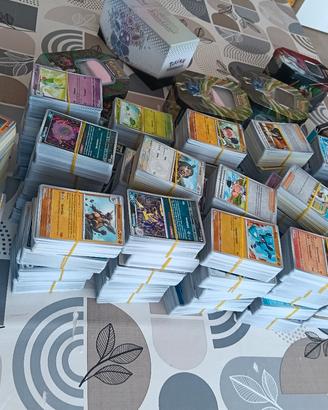 lotto 500 carte Pokemon Italiane originali nuove 