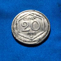 Centesimi 20 esagono.