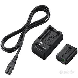Accessori Sony fotografia caricabatteria+batteria
