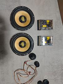 kit audio system subwoofer Blaupunkt amplificatore