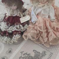 Bambole porcellana "Capodimonte"