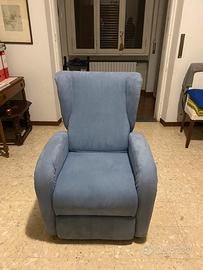Poltrona reclinabile elettrica con alzata assistit