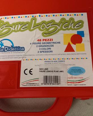 Valigetta forme geometriche