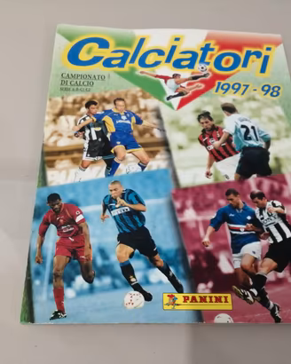 Album figurine panini 1997/98 con 550 figurine 
