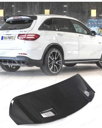 SPOILER MERCEDES GLC X253 SUV LOOK AMG NERO LUCIDO