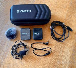 Microfono Wireless Lavalier Synco