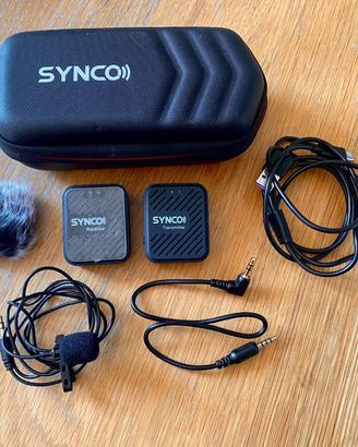 Microfono Wireless Lavalier Synco