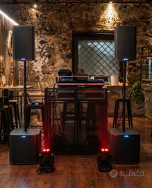 Impianto Audio DJ 2 Teste e 2Sub ALTO PROFESSIONAL