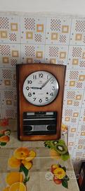 orologio frontier in legno vintage