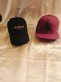 Lotto 2 Cappelli Bambino - Jordan-New Era NY Yanke