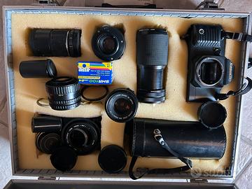 Canon T-70 vintage a rullino