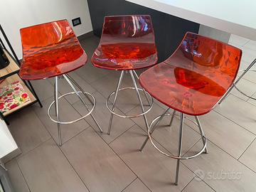 sgabelli arancioni calligaris