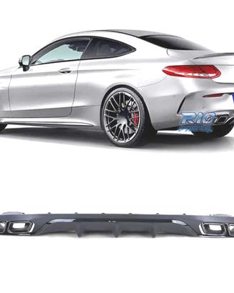 DIFFUSORE MERCEDES CLASSE E C238 17-19 LOOK AMG E6