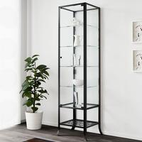 VETRINETTA IN ACCIAIO E VETRO TEMPRATO NUOVA