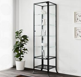 VETRINETTA IN ACCIAIO E VETRO TEMPRATO NUOVA