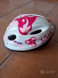 Casco bici bambina