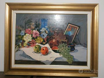 2 quadri natura morta NUZZO WILLIAM Torino artista