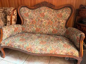 Divano vintage soggiorno