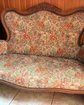 Divano vintage soggiorno