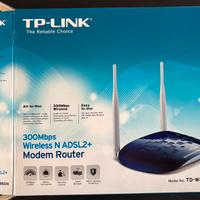 ROUTER WIRELESS TP-LINK 300mb\s ADSL 2+