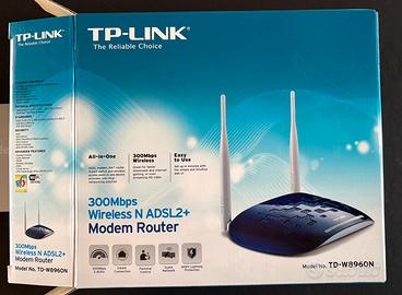 ROUTER WIRELESS TP-LINK 300mb\s ADSL 2+