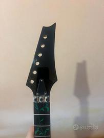 Manico tipo steve vai per chitarra elettrica