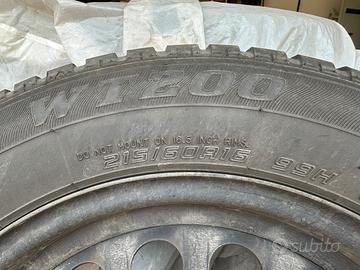 Gomme invernali con cerchi 215/60R16