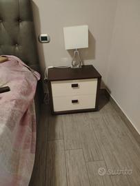due comodini Como e armadio sei ante