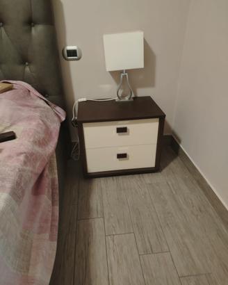 due comodini Como e armadio sei ante