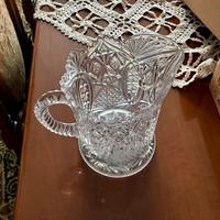 Brocca cristallo boemo