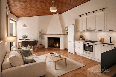 Casa indipendente con ampio giardino e garage