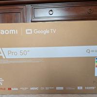Xiaomi tv Google TV PRO 50" 4k QLED nuovo 