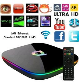 TV Box Android 4gb RAM 64gb ROM UHD