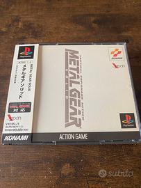 Metal gear solid jap ps1 completo