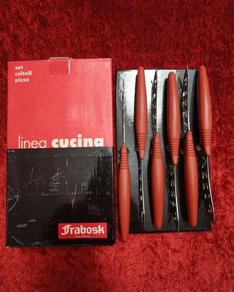 Set coltelli da pizza della Frabosk