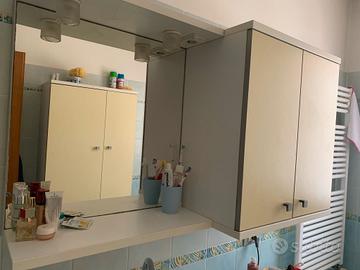 specchiera bagno e colonna