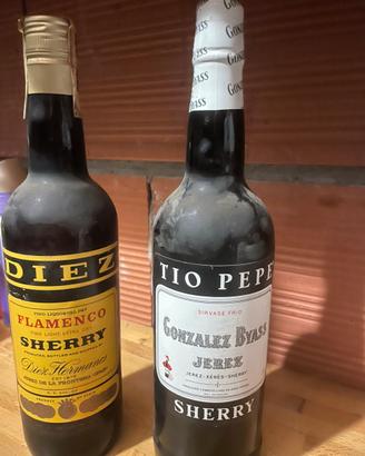 Vino sherry da  collezione