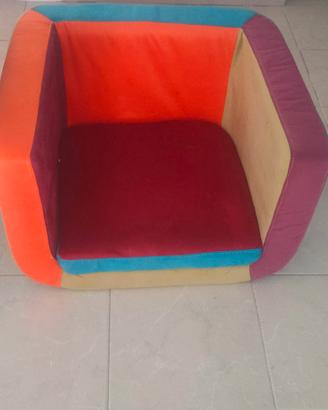Poltrona sedia Multicolor