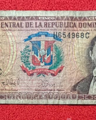 Banconote Repubblica Dominicana