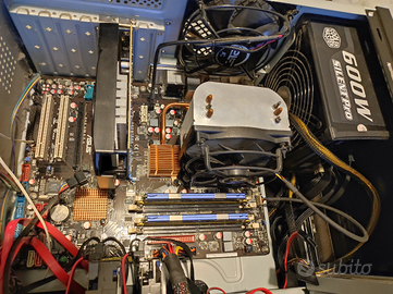 PC xeon 5460, gtx750ti 4gb ram, Asus p5q pro