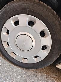 cerchi 14 piu gomme per fiat 500