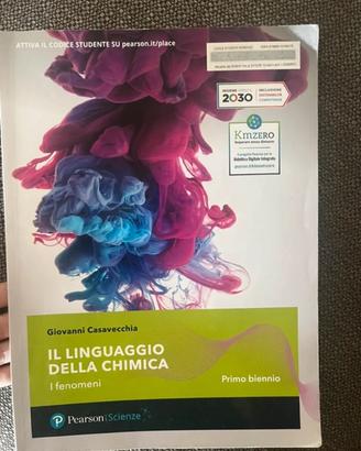 9788891916907 il linguaggio della chimica