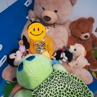 Peluche tartaruga gigante 100 cm circa