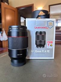 Samyang AF 35mm f/1.4 FE per e-mount Sony